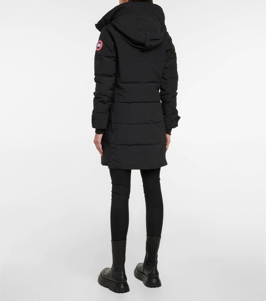 Пуховая парка Shelburne из смесового хлопка CANADA GOOSE, черный — фото 3