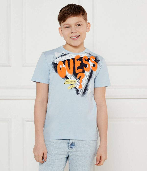 

Футболки Regular fit Guess, синий