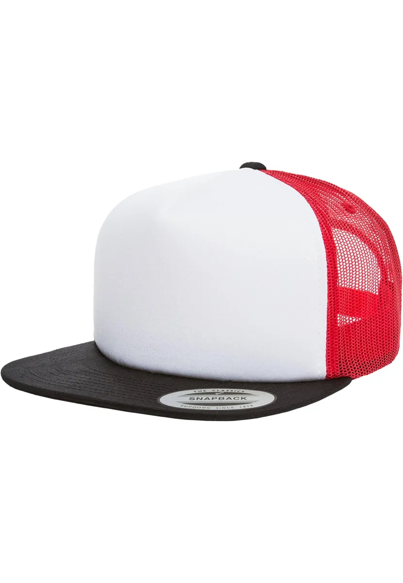 

Flexfit Flex Cap " Flexfit Unisex Foam Trucker с белой передней частью", белый