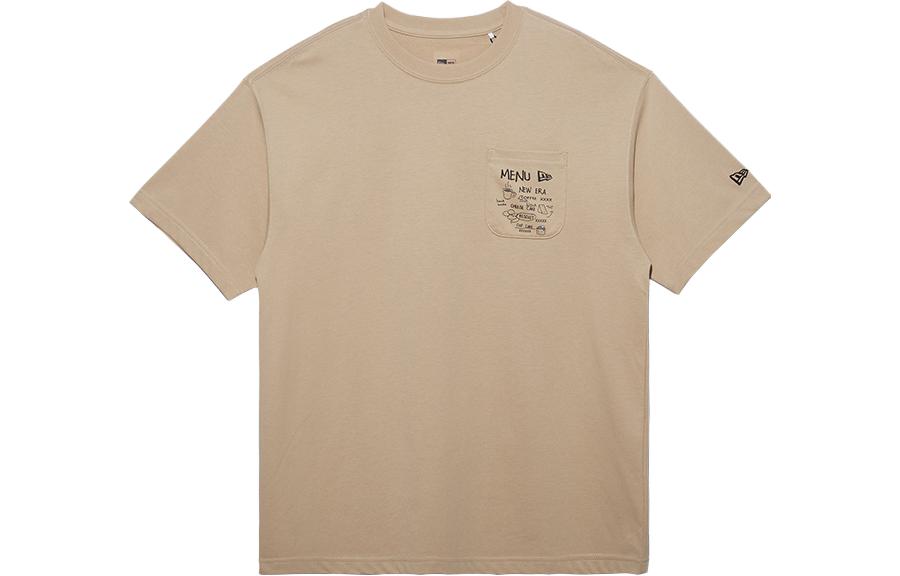 

New Era Футболка унисекс цвета хаки