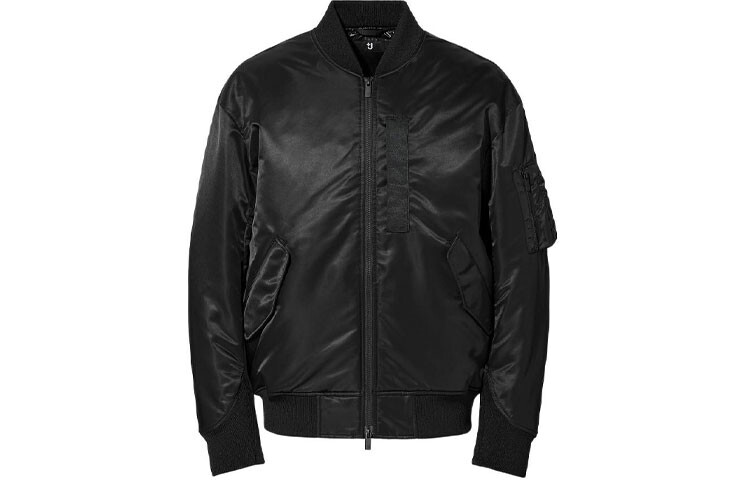 

Бомбер Uniqlo +J Hybrid Down Oversized MA-1, 09 черный