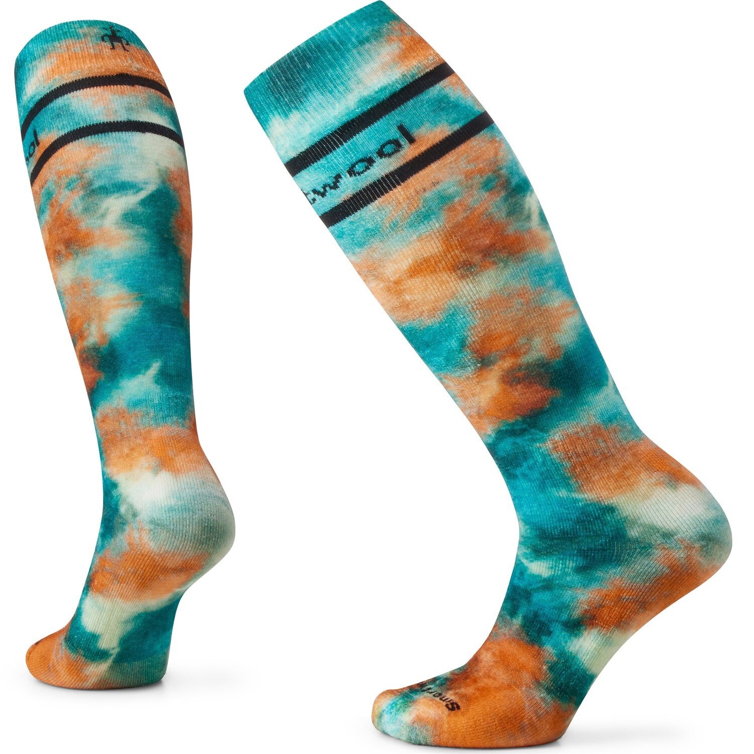 

Носки Smartwool Full Cushion Tie-Dye OTC, цвет Cascade Green