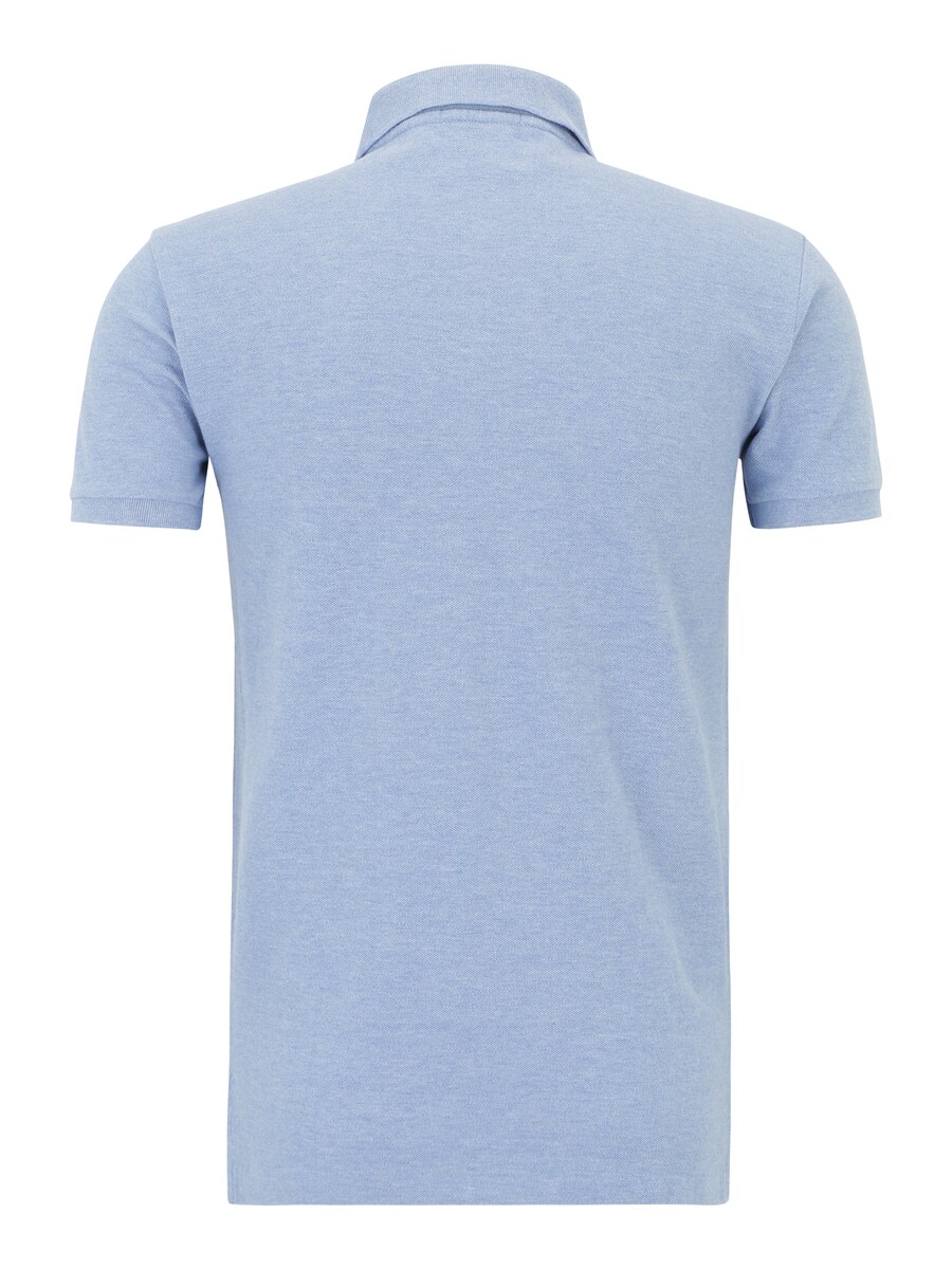 Рубашка поло Polo Ralph Lauren Shirt, цвет royal blue/light blue — фото 2