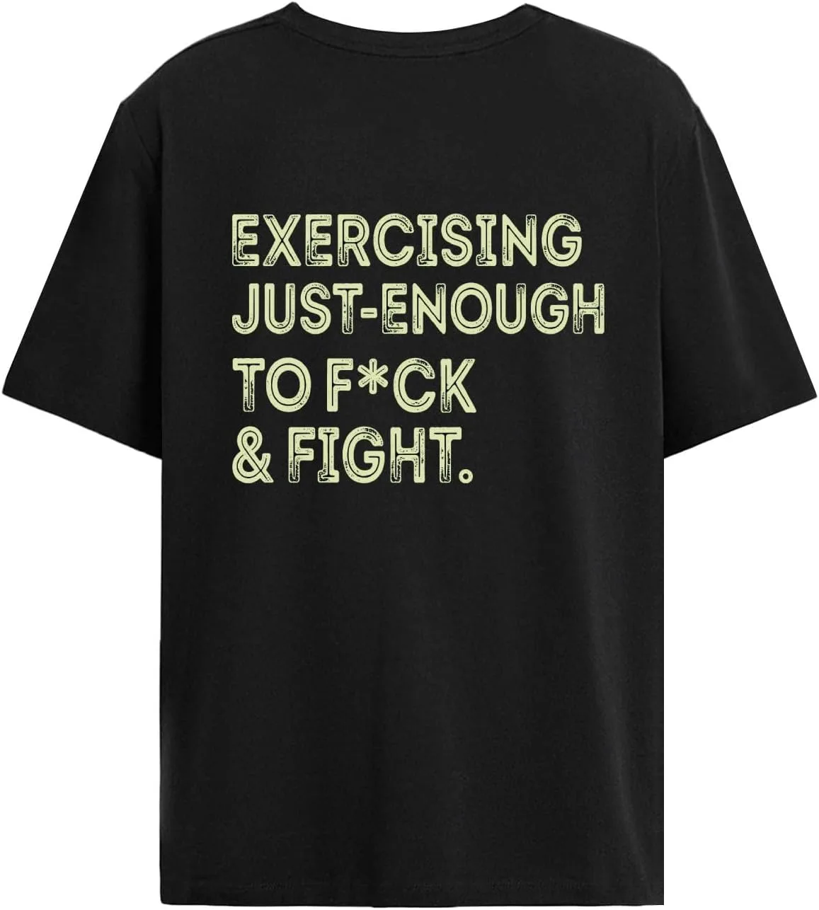 

Футболка для женщин Graphic Exercising Just-Enough to F*CK & Fight