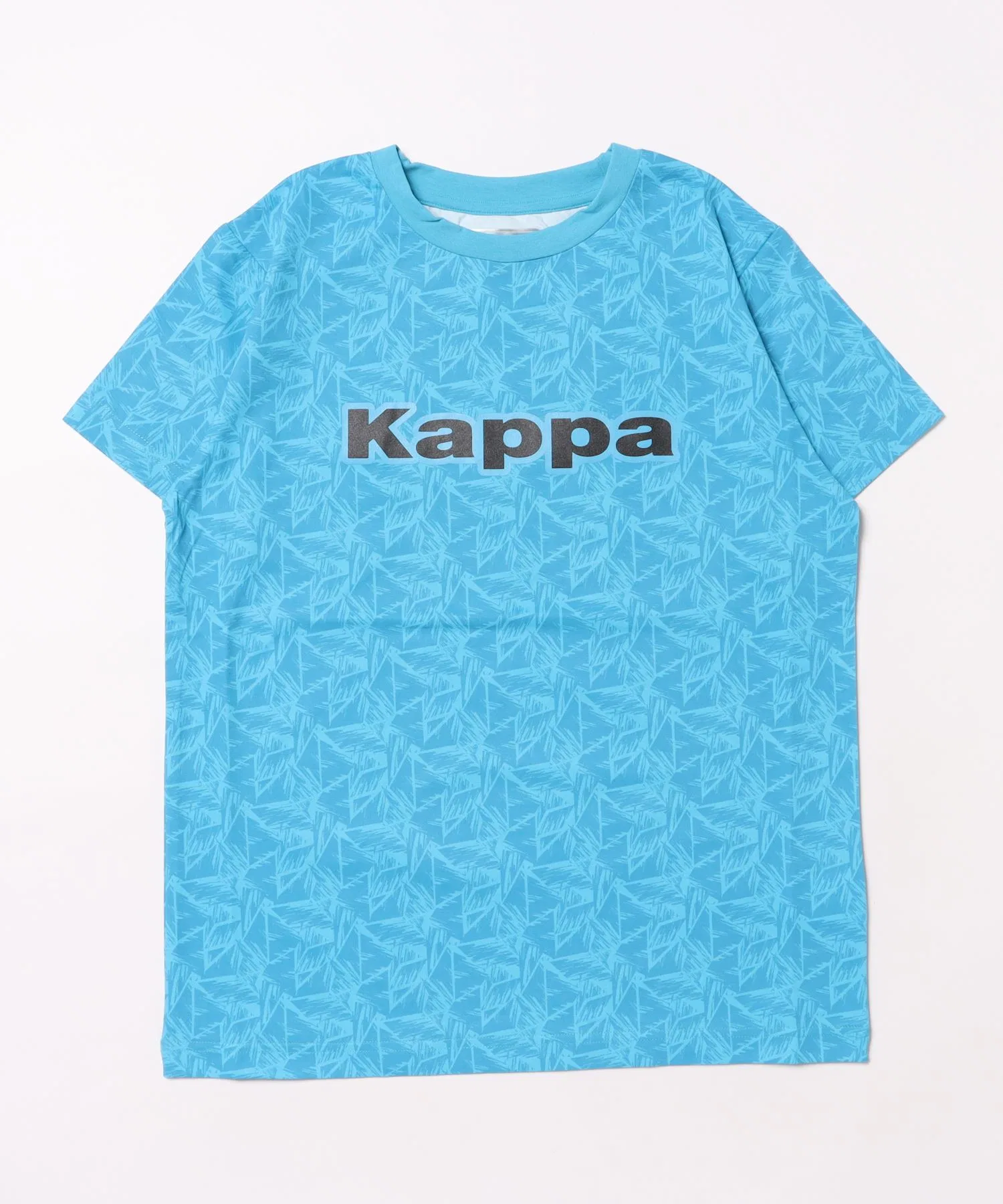 Детская футболка Kappa с логотипом синяя