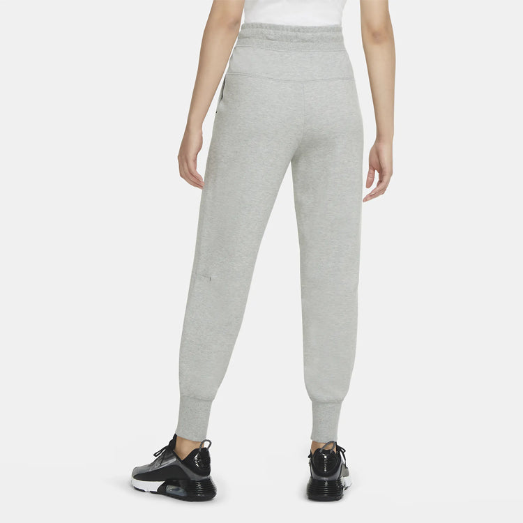 Спортивные брюки (WMNS) Nike Sportswear Tech Fleece Zipper Slim Fit Bundle Feet Sports Pants/Trousers/Joggers Dark Grey CW4293-063 — фото 4