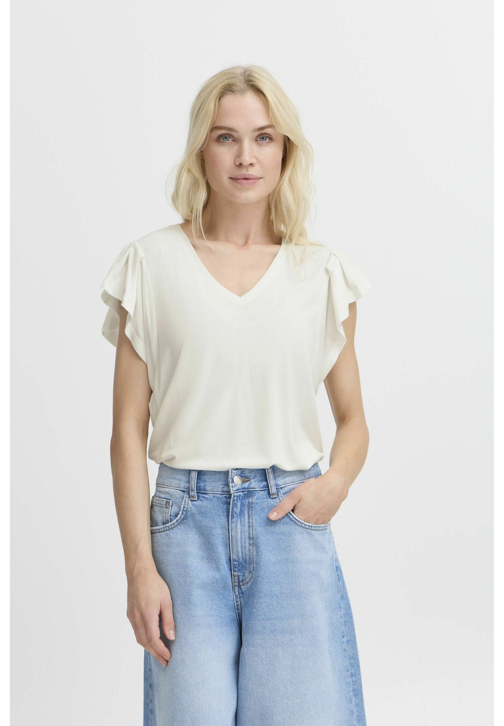 

Базовая футболка BYPERL b.young by Zalando, белый