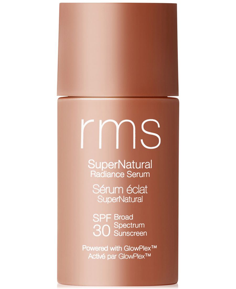 

Сыворотка для сияния кожи SuperNatural Radiance Serum с солнцезащитным фактором SPF 30 RMS Beauty, цвет rich aura