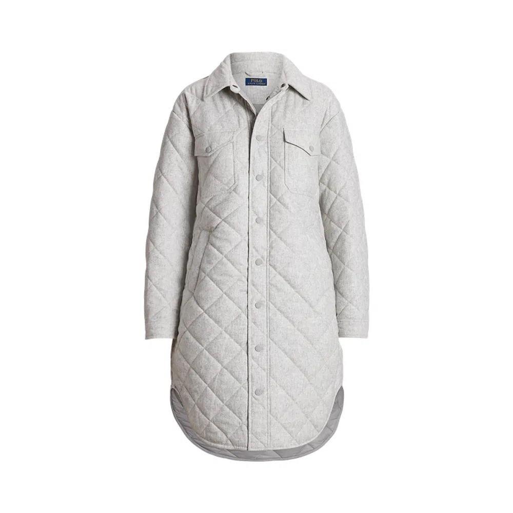 Куртка женская Gray Lapel Moderate Other Polo Ralph Lauren