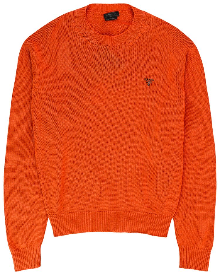 

Свитер Prada Cashmere Sweater 'Orange', оранжевый