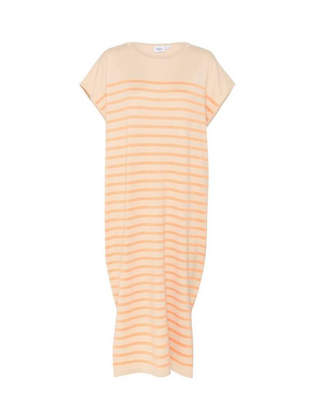 

Платье миди Mila в полоску Saint Tropez, Fog Orange/Multi