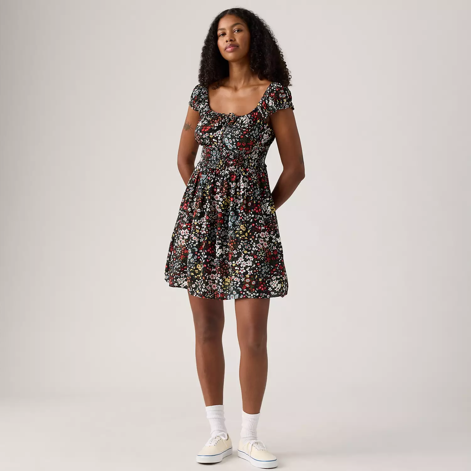 

Платье из крепа Yara Levi's, цвет Multi Floral - Multi - Color