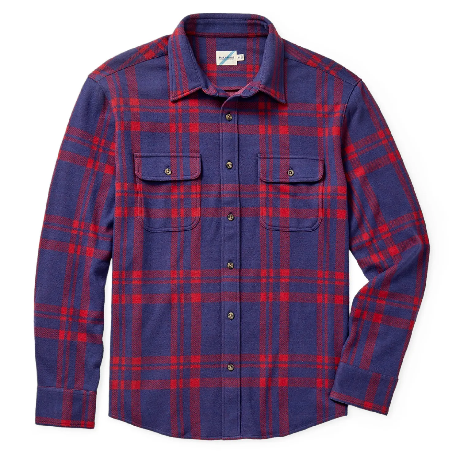 

Рубашка из ультра-эластичного фланеля Dunewood - мужская Fair Harbor, Nautical Red Plaid