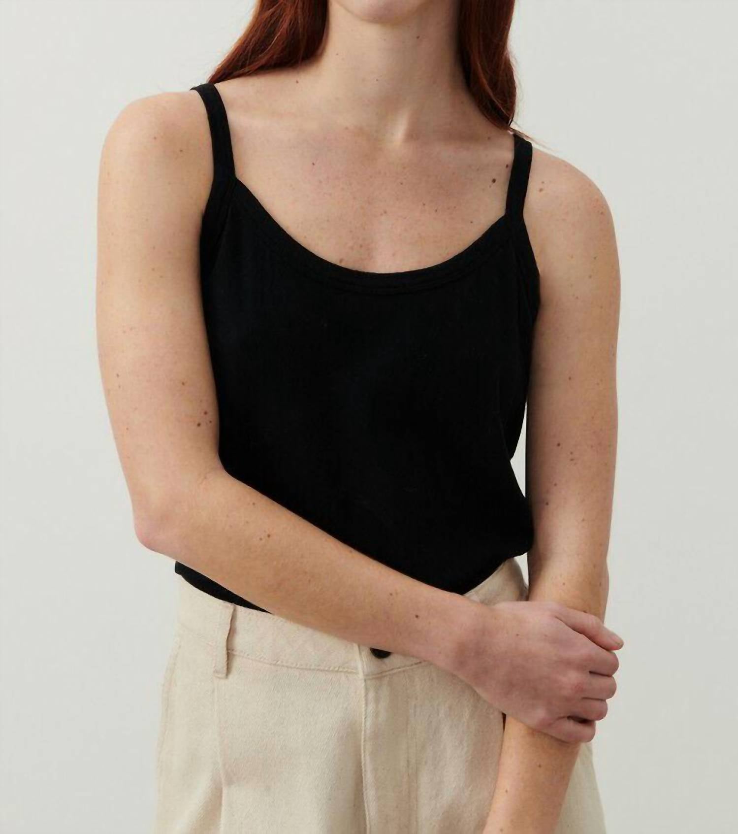 

American Vintage Майка Gamipy черного цвета