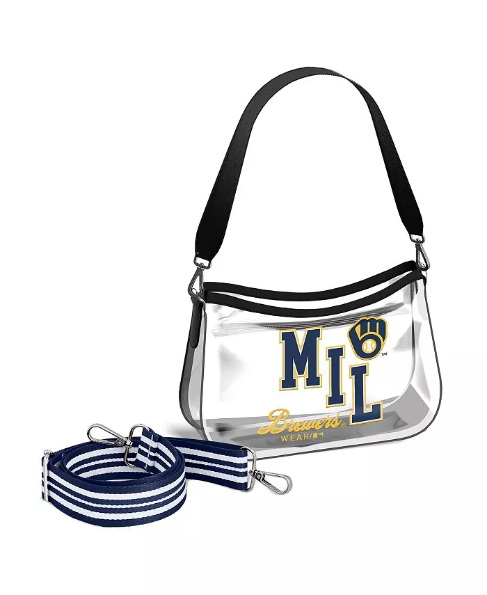 

Мини-сумка для стадиона Milwaukee Brewers прозрачная WEAR by Erin Andrews