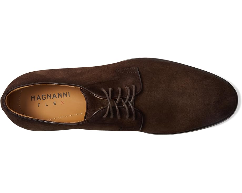 Мужские оксфорды Magnanni Lanai, Midbrown Suede — фото 2
