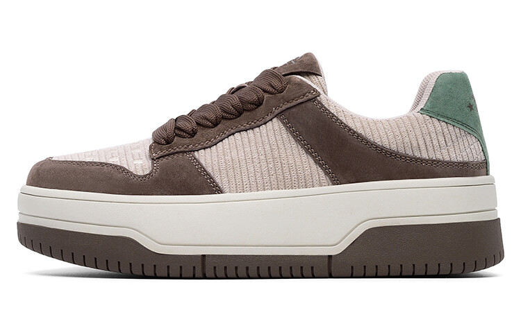 

Кроссовки Dickies Skateboarding Shoes Women's Low-top Light Coffee, коричневый