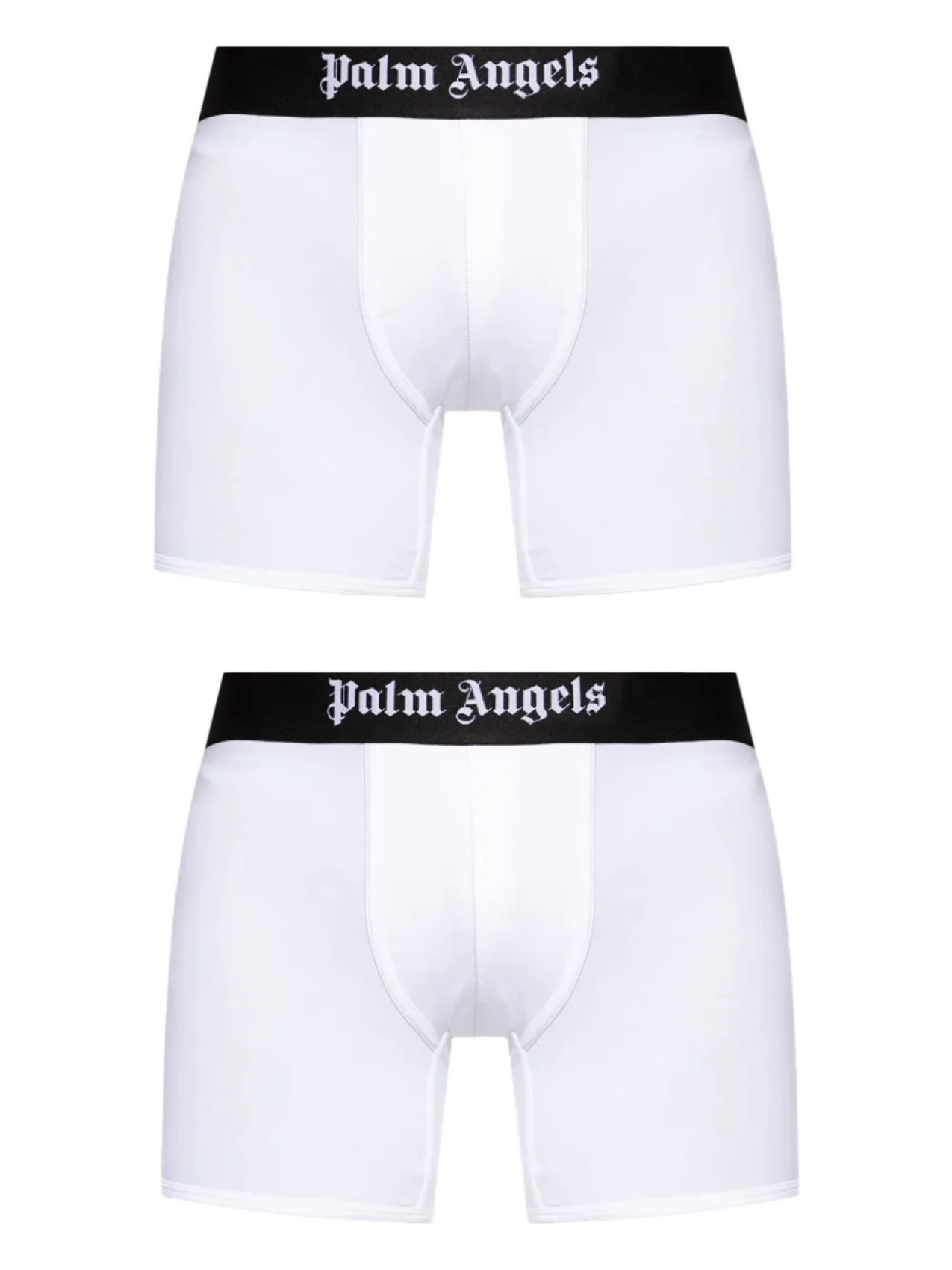 

Боксеры с логотипом Palm Angels на поясе (комплект из двух штук), белый