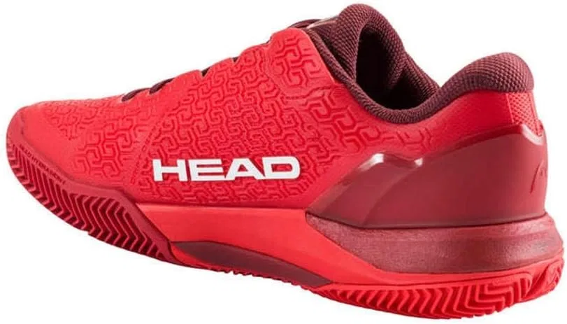 Кроссовки HEAD Revolt Pro 5.0 Clay Men WHBK, Red Dark Red — фото 2