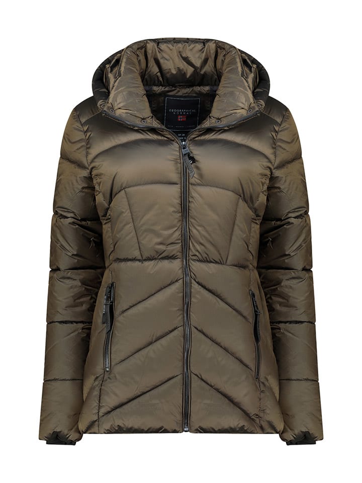 

Зимняя куртка "Бланш" цвета хаки Geographical Norway