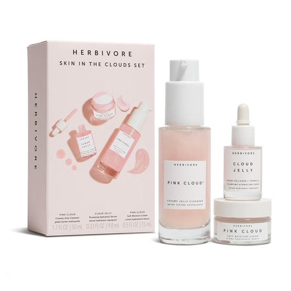 

Стартовый набор «Кожа в облаках» от Herbivore Botanicals / Набор самых продаваемых товаров