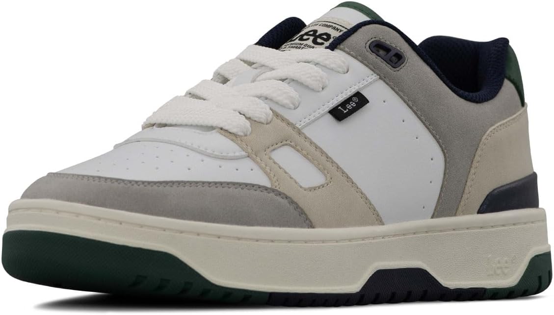 

Кроссовки Lee Mens Cortland, белый/зеленый