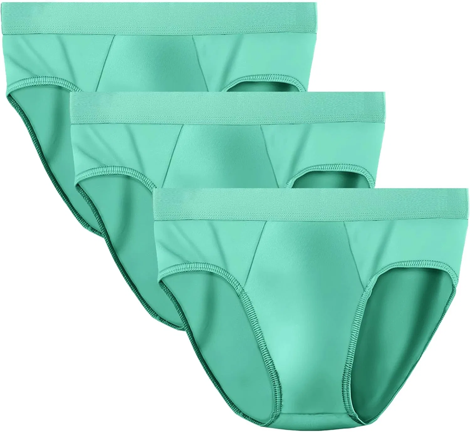 Брифы мужские Low Waist Seamless, Green