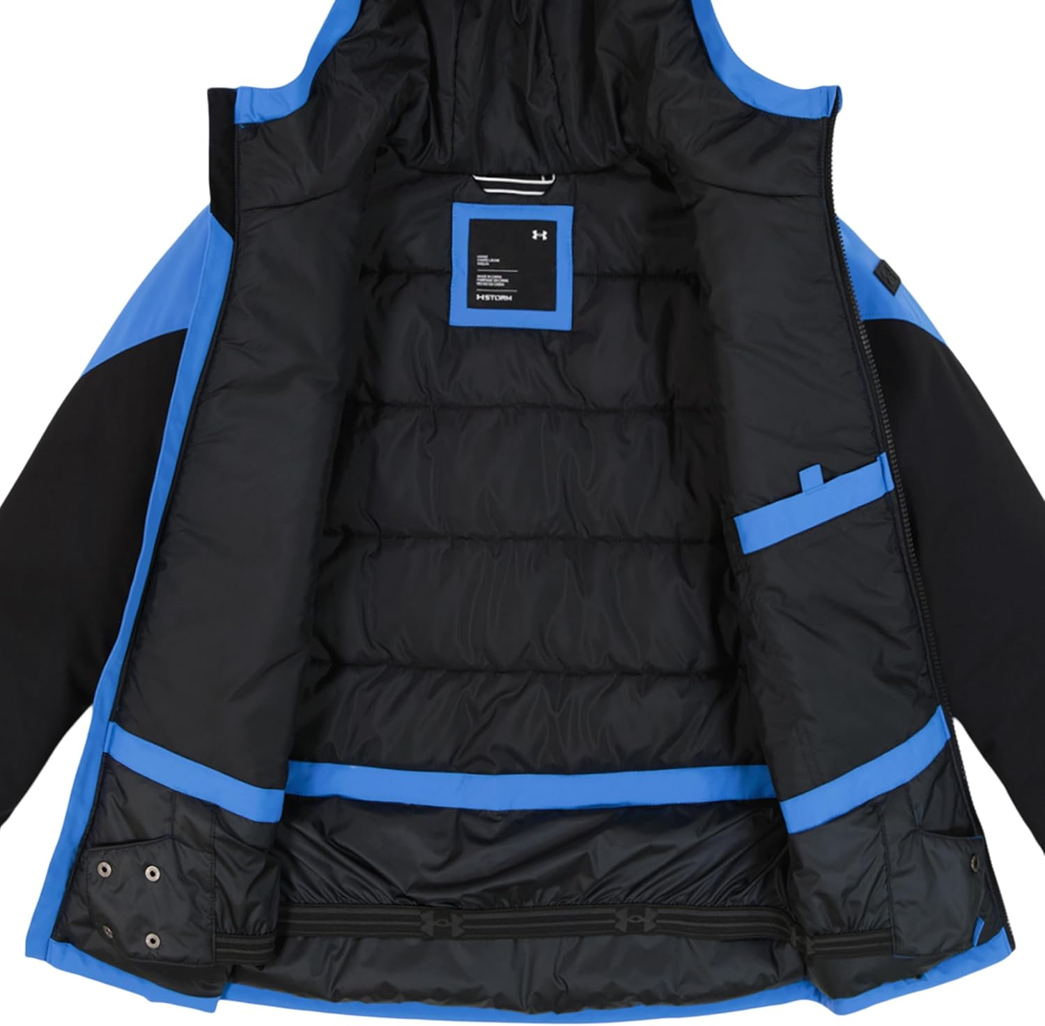 Куртка Under Armour boys Powderhound, утепленная для горных лыж, катания на сноуборде и зимних игр, Blue Atlantis — фото 2