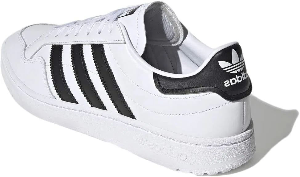 Мужские кроссовки для легкой атлетики Adidas Team Court, Cloud White Core Black Cloud White — фото 2