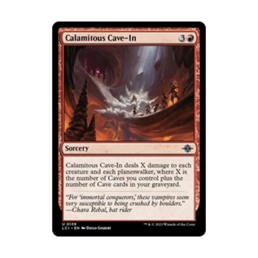 

CCG Катастрофическое обрушение (U), MTG - The Lost Caverns of Ixalan