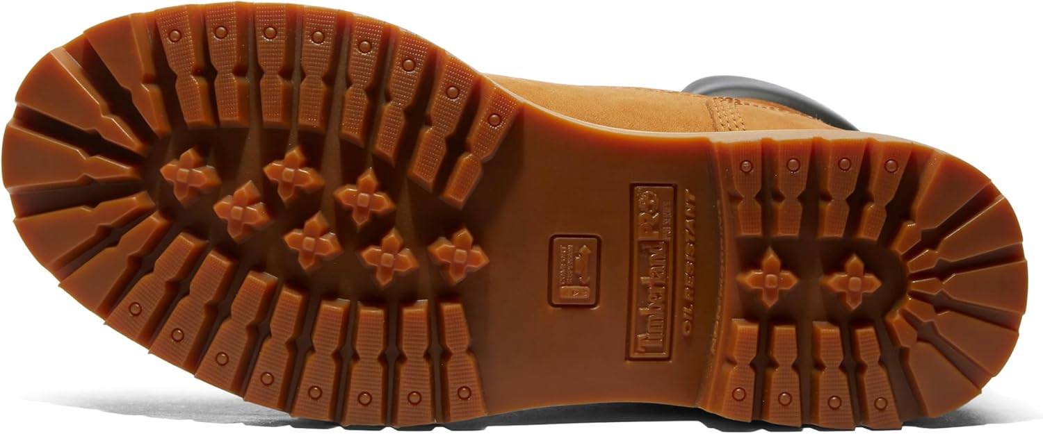 Мужские ботинки Timberland PRO Direct Attach 6 дюймов со стальным защитным носком, утепленные, водонепроницаемые, Wheat-2024 New — фото 4