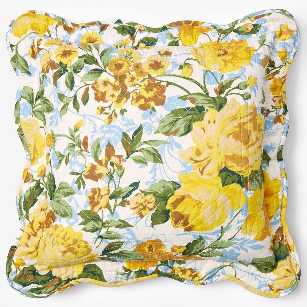 

BrylaneHome Florence 16 Квадратная подушка, цвет Floral Multi