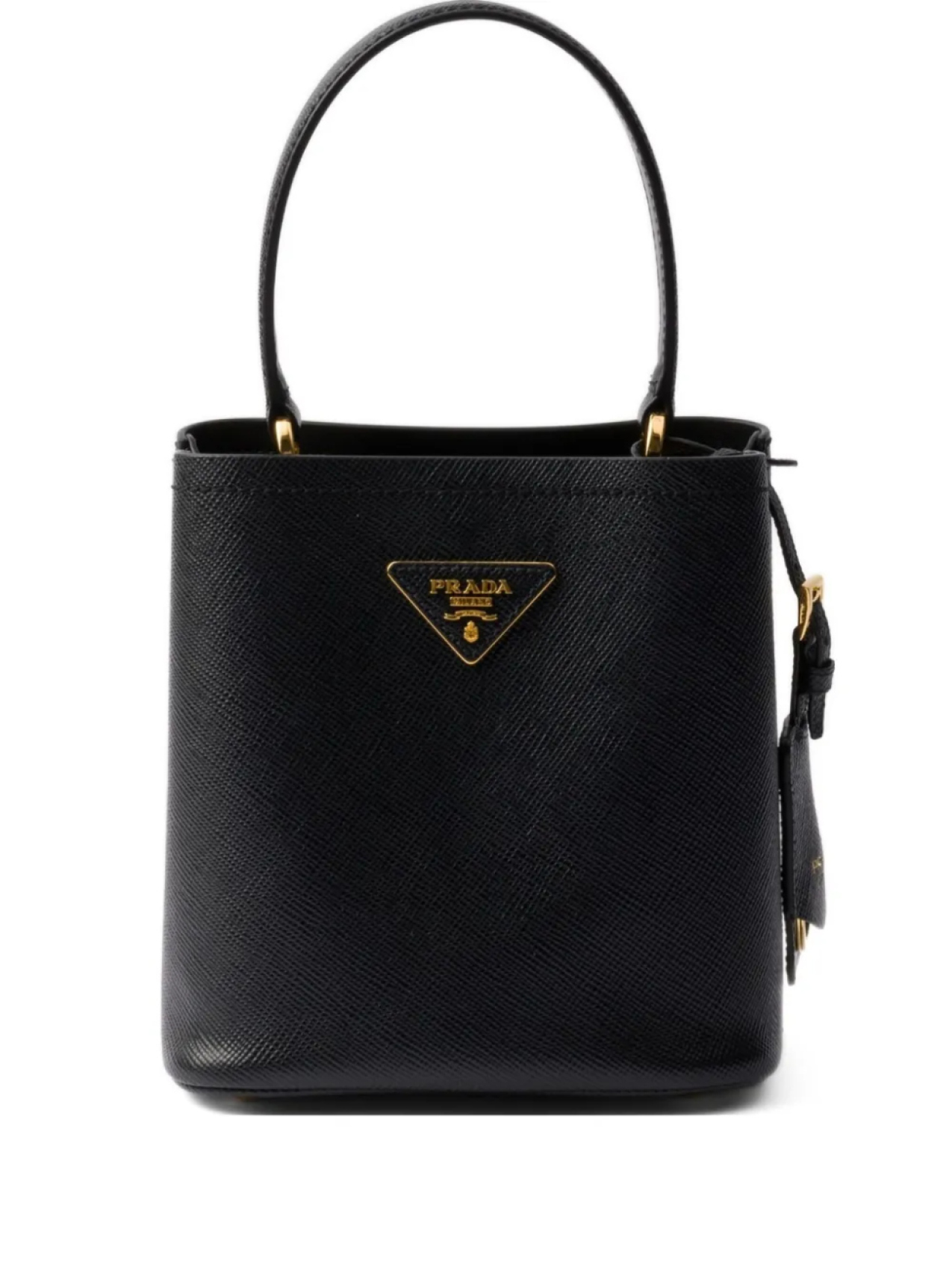 

Prada Мини-сумка Prada Panier из сафьяновой кожи