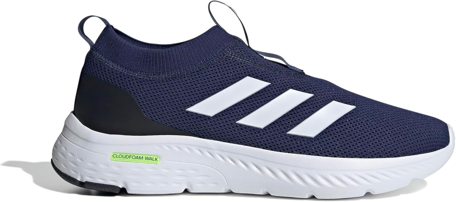 Мужские кроссовки adidas Cloudfoam Move Sock, белый/черный/синий — фото 2