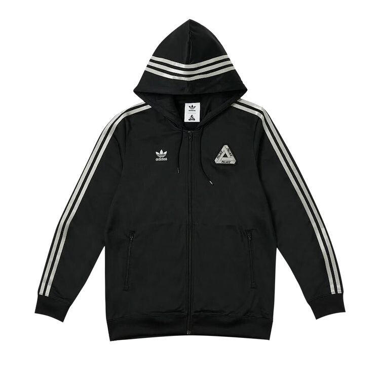 

Топ adidas x Palace Hooded Firebird Track Top Black, черный