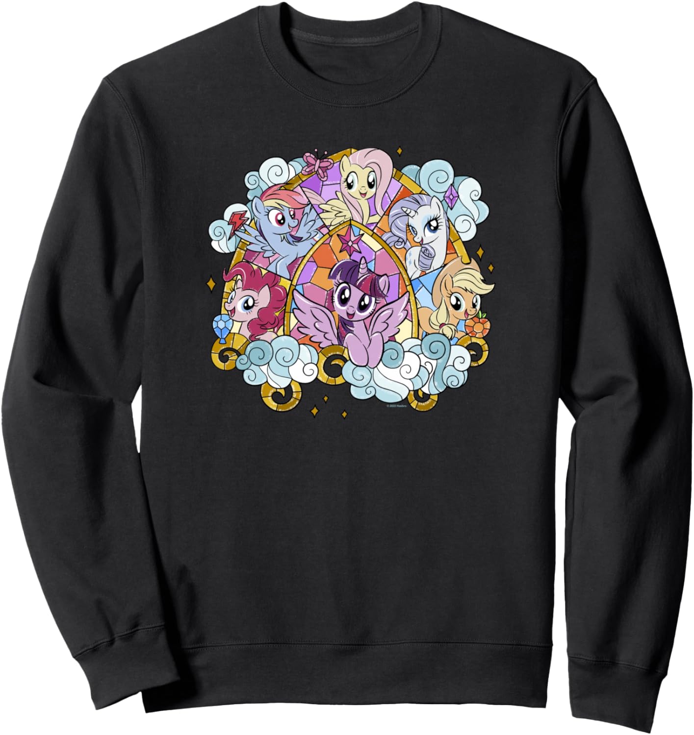 

Толстовка с изображением группы пони из мультфильма «Мой маленький пони: Дружба - это волшебство», черная My Little Pony, Черный, Толстовка с изображением группы пони из мультфильма «Мой маленький пони: Дружба - это волшебство», черная My Little Pony