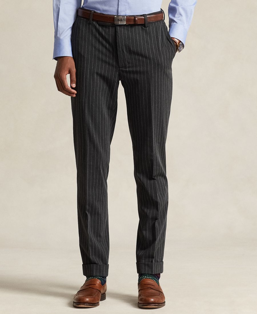 

Мужские брюки из высококачественной саржи Polo Ralph Lauren, Dark Grey/grey