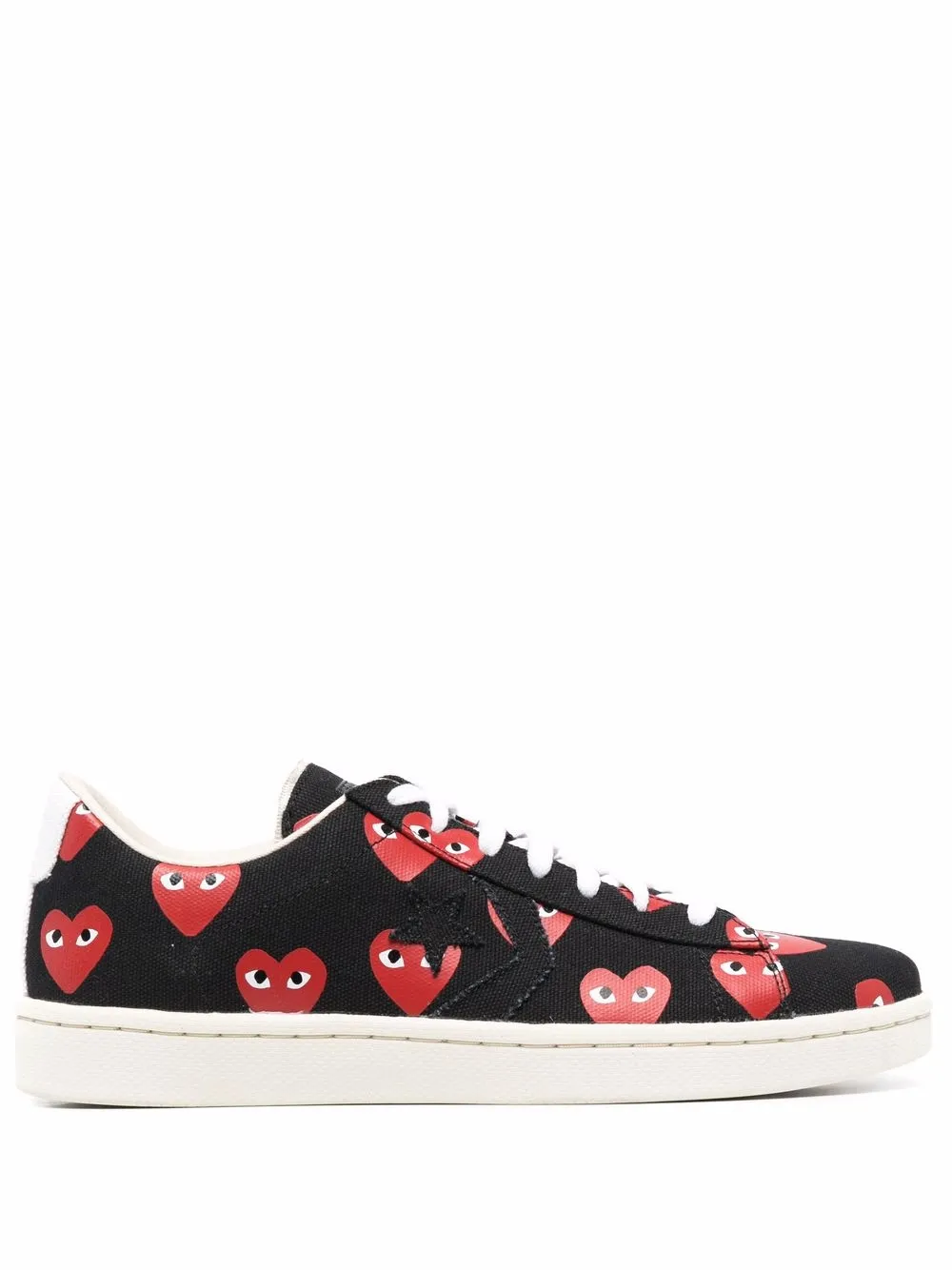 

Кеды All Star из коллаборации с Converse Comme Des Garcons Play X Converse, черный