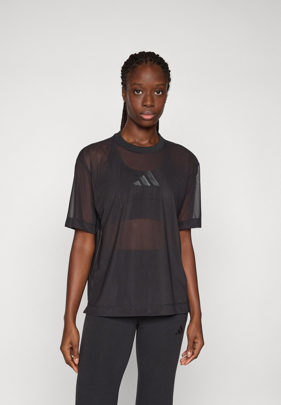 

Спортивная футболка Adidas Sportswear SOFT LUX MESH TEE, Black