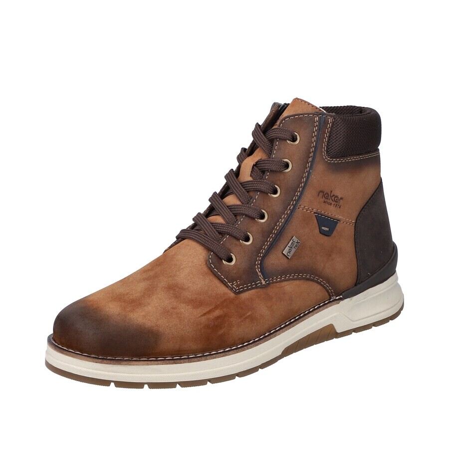 

Ботинки Rieker Lace-Up Boots, цвет Caramel/Dark brown