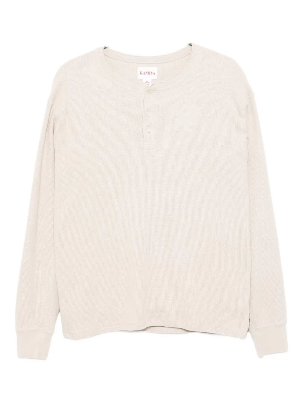 

Футболка с нашивкой-логотипом KAMIYA