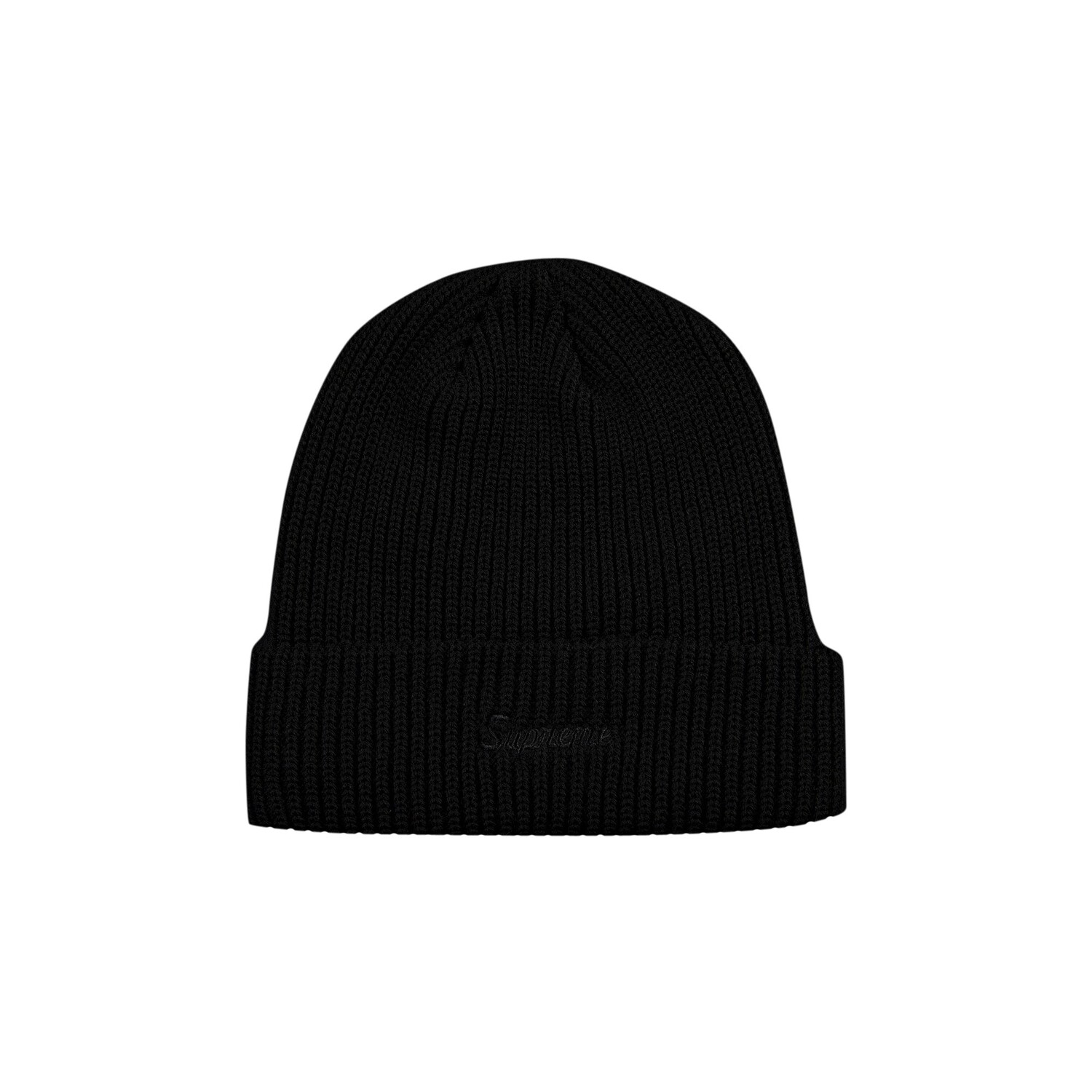 

Шапка-бини Supreme свободного кроя, цвет Черный