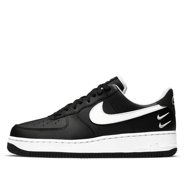 

Кроссовки air force 1 '07 lv8 'double swoosh - black white' Nike, черный