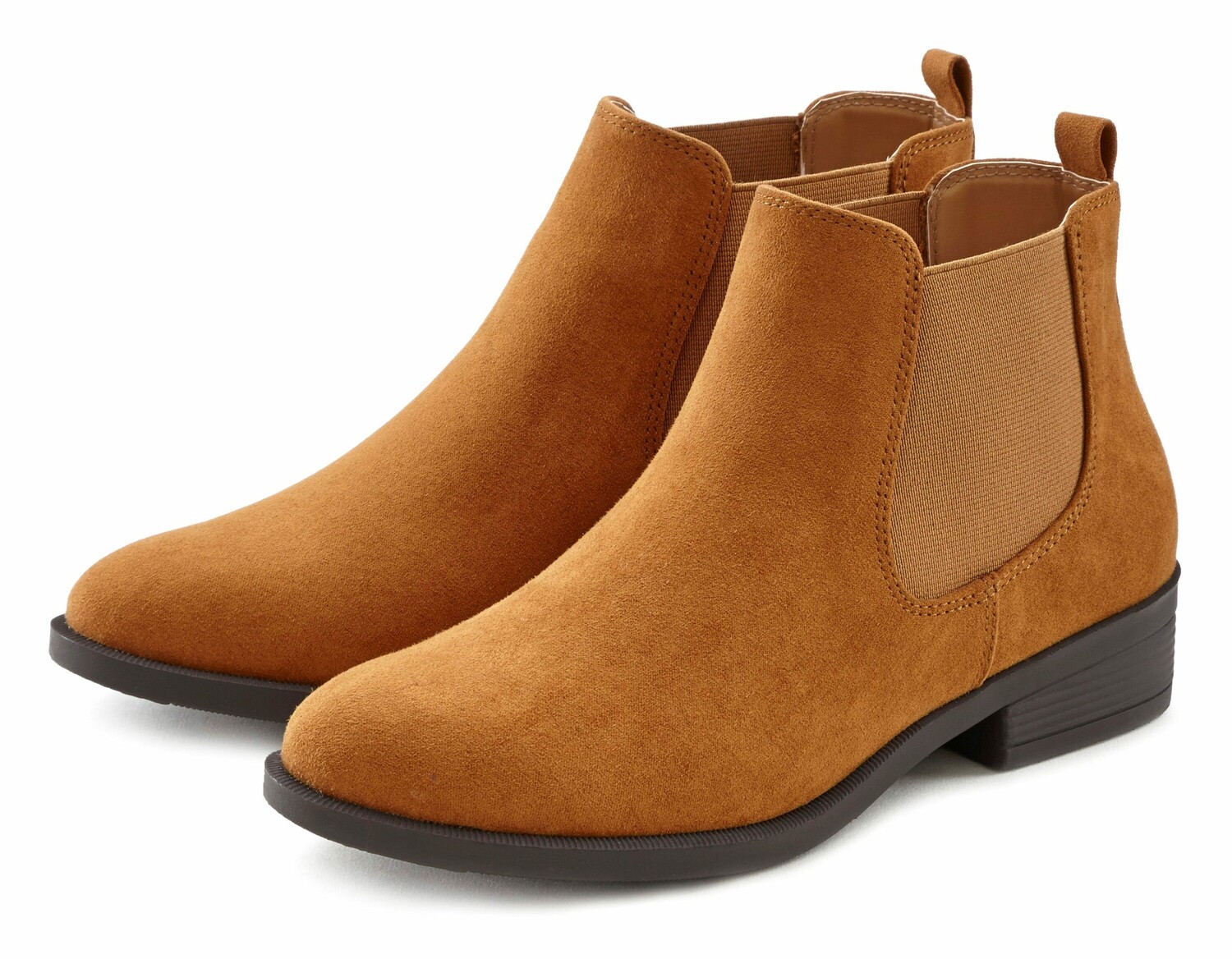 Ботильоны LASCANA Chelseaboots, кэмел
