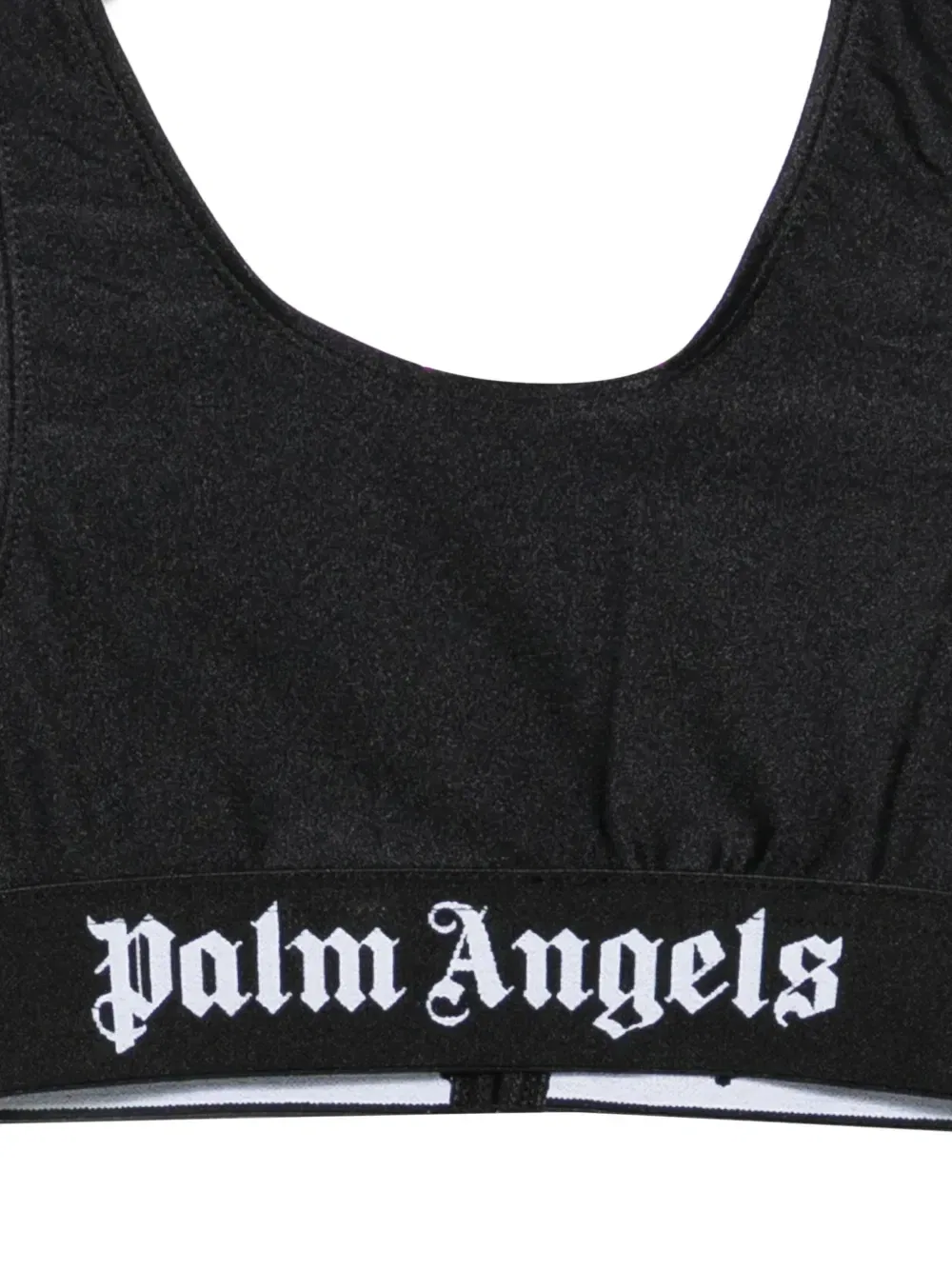 Бикини с логотипом на талии Palm Angels Kids, черный — фото 2