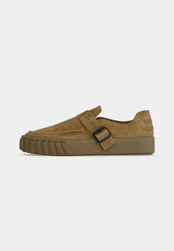 Туфли-слипоны Sageorgie desert slip ons Samsøe Samsøe, серебристый папоротник — фото 2