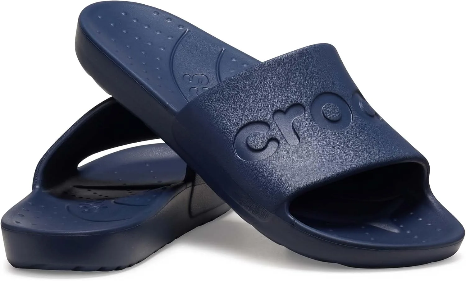 Шлепанцы Crocs, темно-синий — фото 3