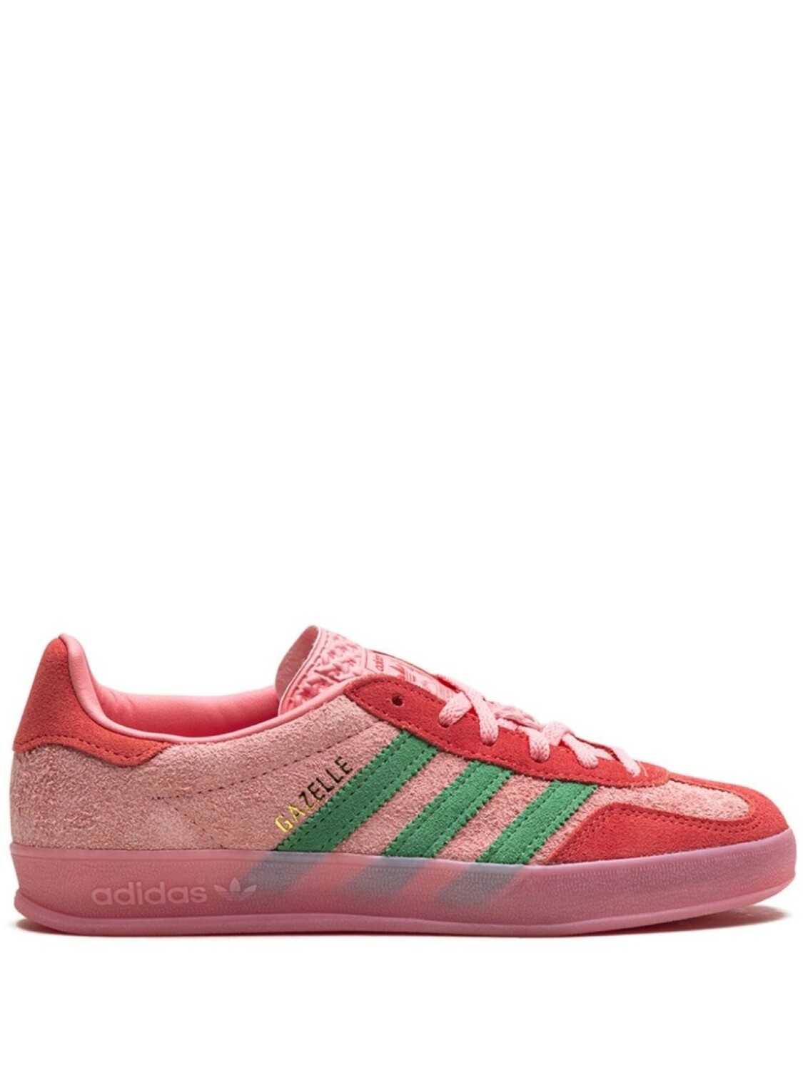 

Adidas кроссовки Gazelle Indoor 'Semi Pink Spark/Preloved Scarlet', розовый