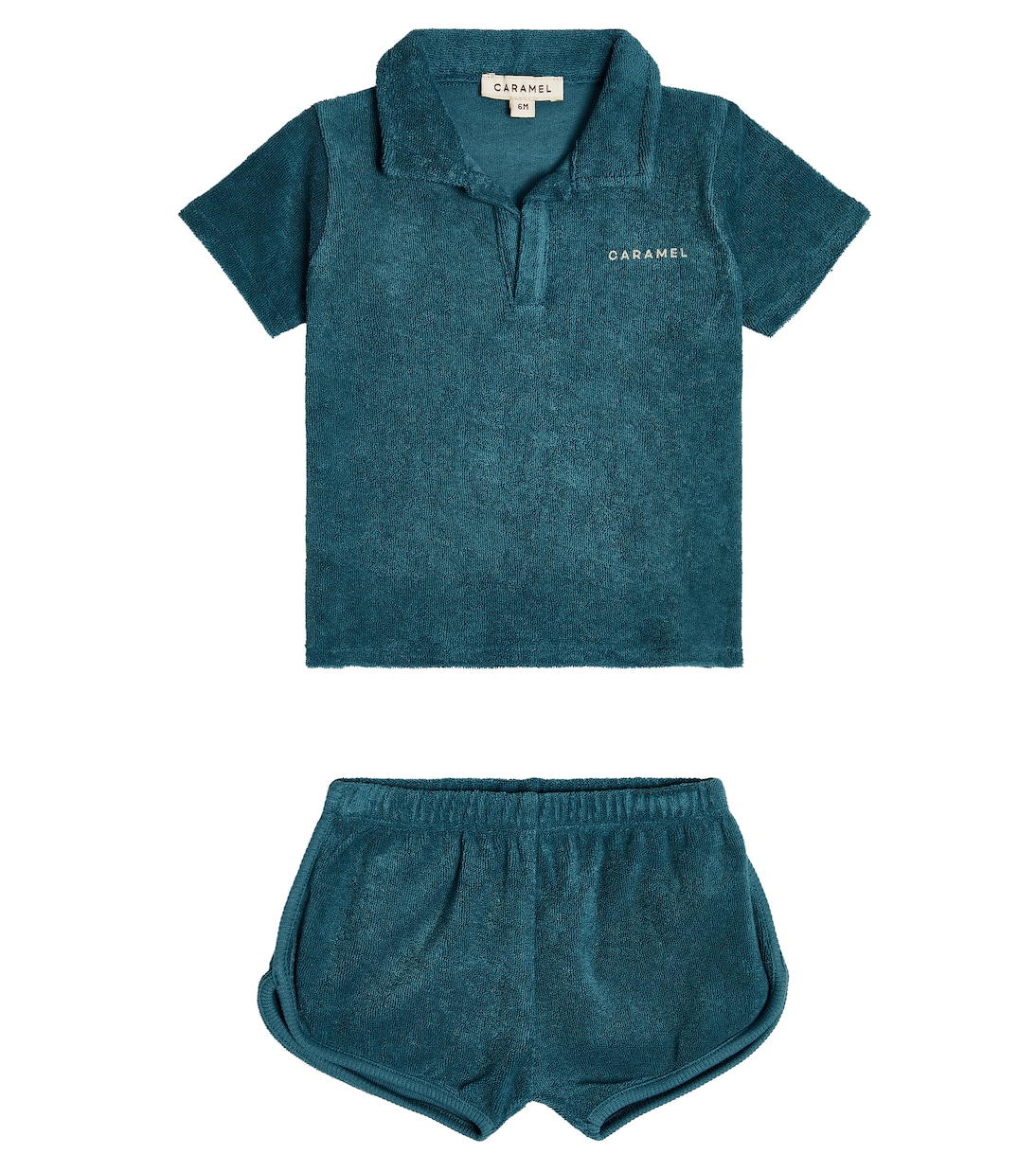 

Комплект из футболки и шорт Baby Kombu Caramel, Ocean Blue