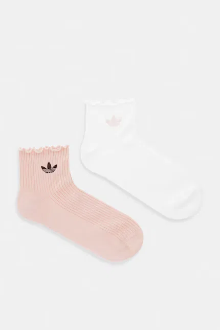 Носки короткие Ruffle 2 шт Adidas Originals, оранжевый